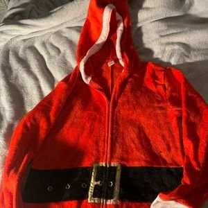 A Santa suit